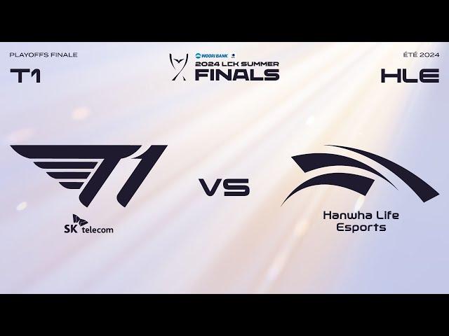 T1 vs HLE, FAKER AUX WORLDS ? | LCK Summer 2024