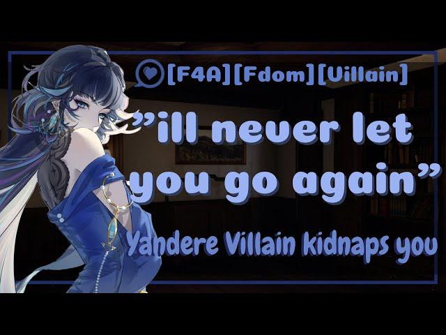 [F4A] Yandere Villain kidnaps you [Villain x Civilian] [ASMR] [ROLEPLAY]