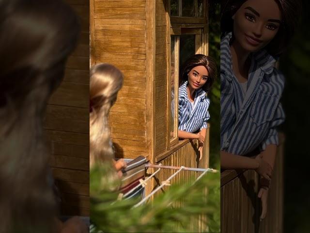 Диорама «Балкон». #barbie #classicminiature #miniature #diy #diorama #barbiedoll #minecraft #dio