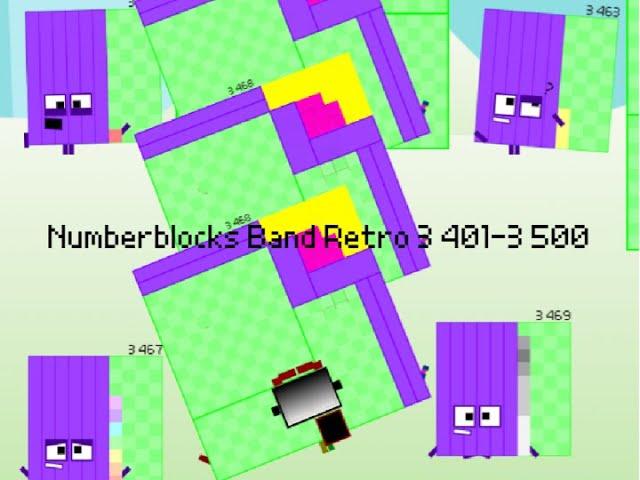 Numberblocks Band Retro 3 401-3 500