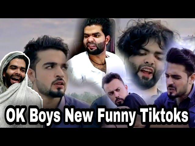 Ok Boys Pashto Funny Tiktok Videos || Yassen Malak || Sajid Malik ||  Junniii Shah