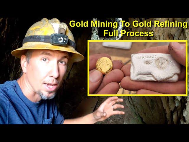 Gold Mining, Gold Milling, & Gold Refining: The Full Process