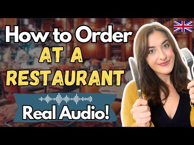 How to Order in a Restaurant In English (Come to 4 Restaurants With Me!)