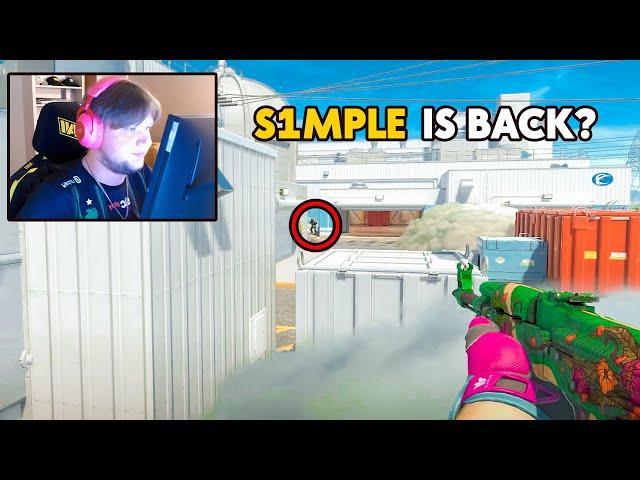 S1MPLE Dominates with his new Aim! CS2 Highlights