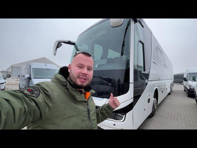 Подбираем автобус за 200к Евро. Проверка перед покупкой MAN Lion's Coach 2019 Euro6, 200 тыс км.