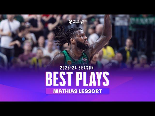 BEST CENTER I Mathias Lessort EuroLeague 2023-24 highlights