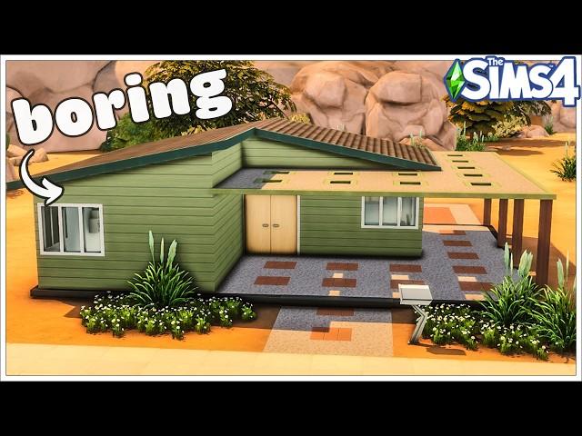 Renovating Sandtrap Flats  The Sims 4: Speed Build No CC