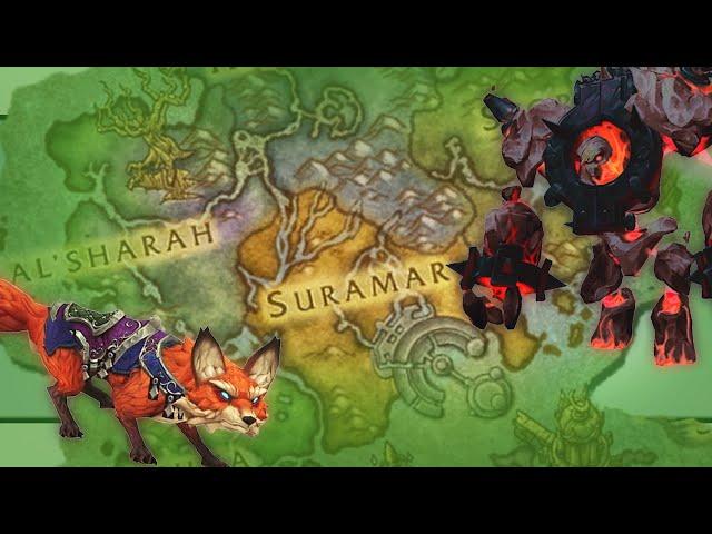 WoW Mount Farm World Tour — Broken Isles Legion