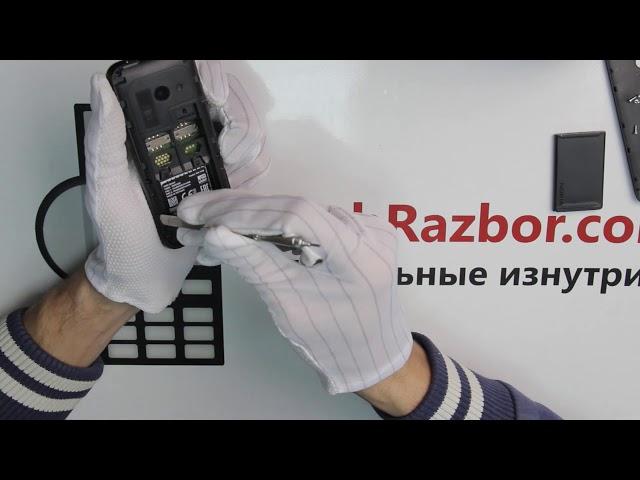 Nokia 222 - Разбор телефона