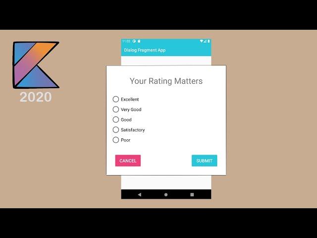 Dialog Fragment in Android [Kotlin 2020]