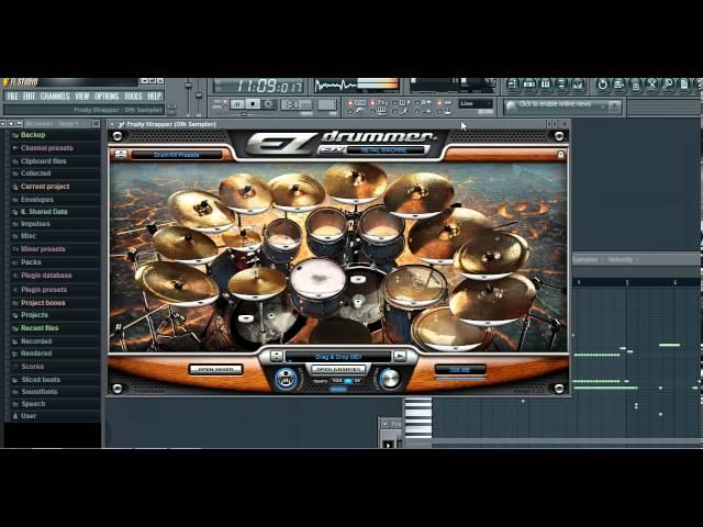 Ezdrummer - METAL MACHINE +FLSTUDIO (Brutal Death metal)