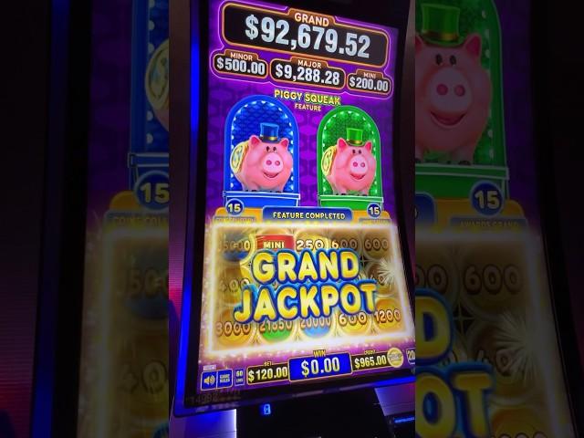 $100,000+ GRAND JACKPOT ONCE in a Lifetime #casino #slots