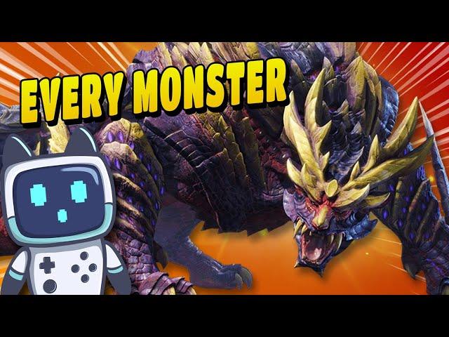 EVERY Monster In Monster Hunter Rise and Sunbreak