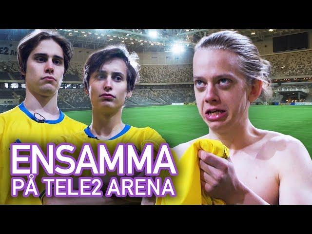 Ensamma på Tele2 Arena! | I Just Want To Be Cool VS