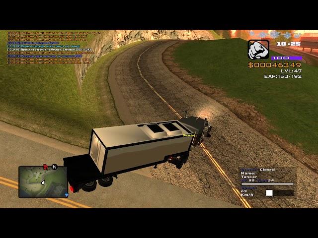 GTA: SA - Euro Truck Simulator в SAMP