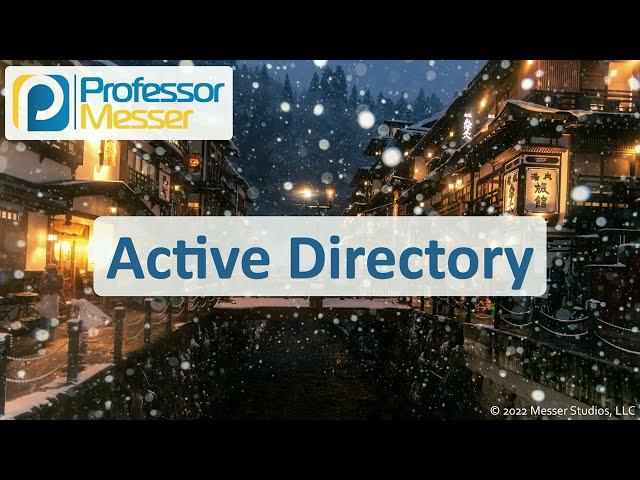 Active Directory - CompTIA A+ 220-1102 - 2.1