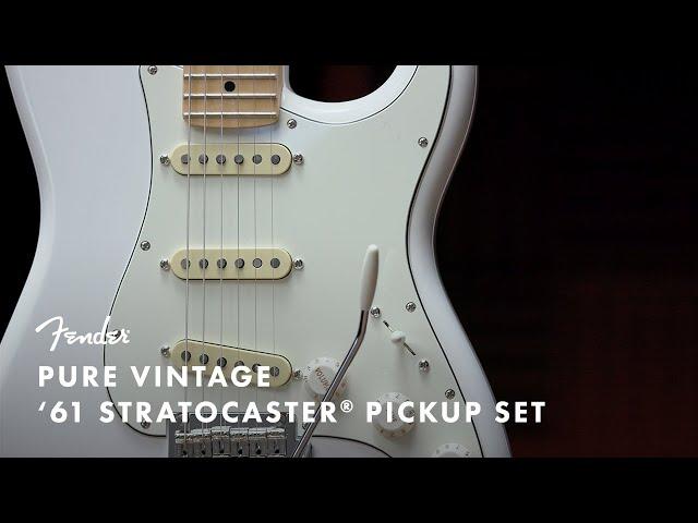 Pure Vintage '61 Stratocaster Pickup Set | Fender