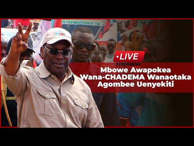 Mbowe Anaongea Muda Huu na Wanachama na Wafuasi wa CHADEMA Waliofika Nyumbani