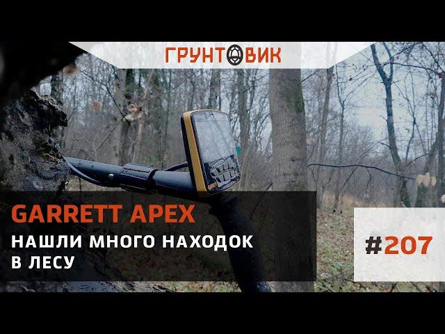 #207 Нашли много находок в лесу. Копаю с Garrett Apex