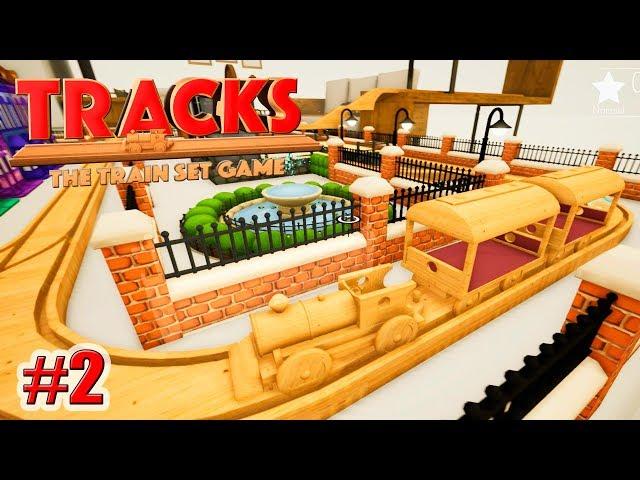 ПОСТРОЙКА ГОРОДА !!! СИМУЛЯТОР ПОЕЗДА !!! Tracks The Train Set Game (2 серия)