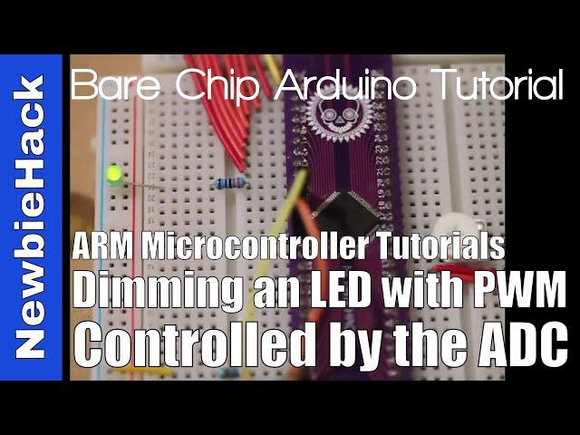 48. How to Dim an LED using PWM Controlled by ADC and a Potentiometer  - STM32 ARM Microcontroller