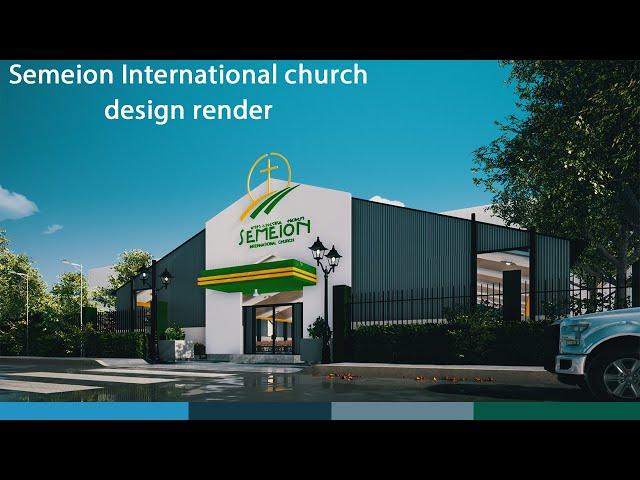 Semeion international church design project render