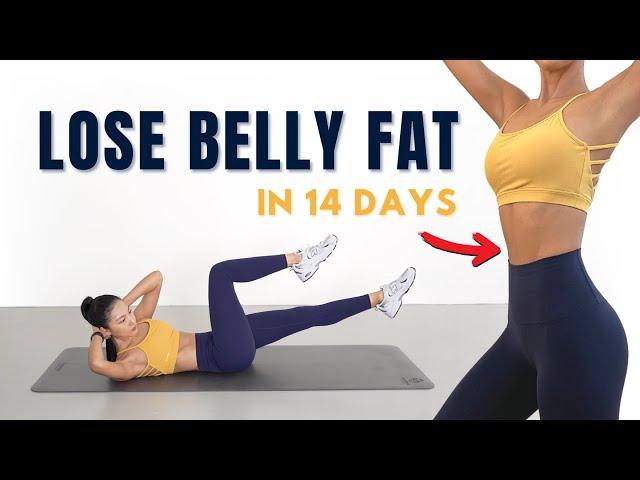 LOSE BELLY FAT in 14 Days - Get a Flat Stomach, Burn Belly Fat10 MIN Abs Workout