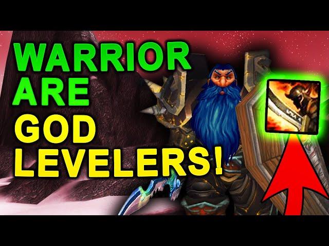 Warriors Are God Tier Levelers in WOTLK Classic!