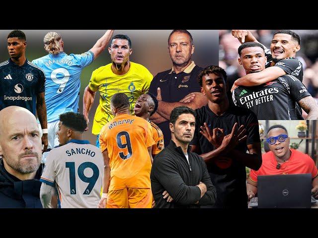 SUPER BARCA, MBAPPE TALKS, ARSENAL BACK, RONALDO INJURED, MAN UTD, LIVERPOOOL AND ALL LATEST