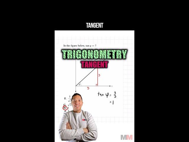 Trigonometry question about Tangent of an Angle #shorts