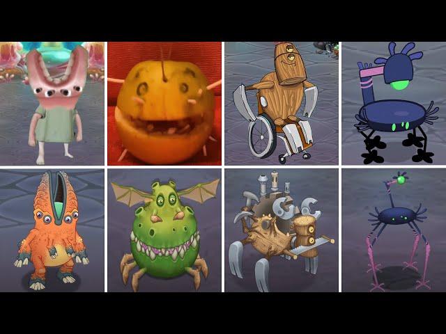 All Monster Ethereal Workshop Vs Play Your Part Vs MPG | My Singing Monster #msmpyp2024