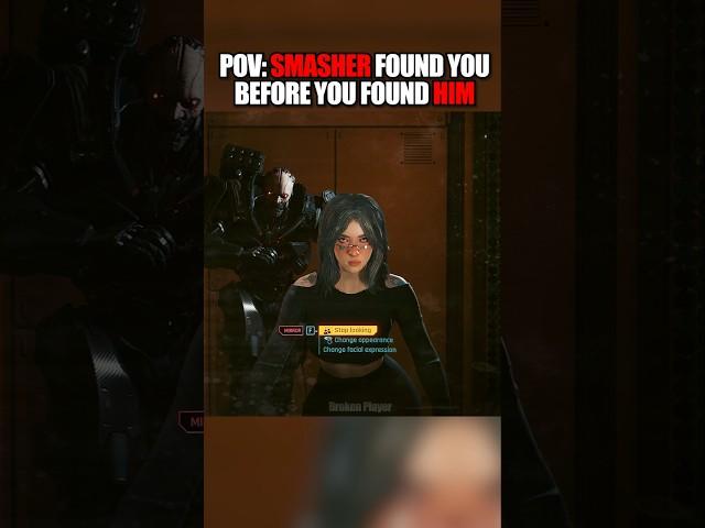 Yes... Smasher has found you... #shorts #cyberpunk
