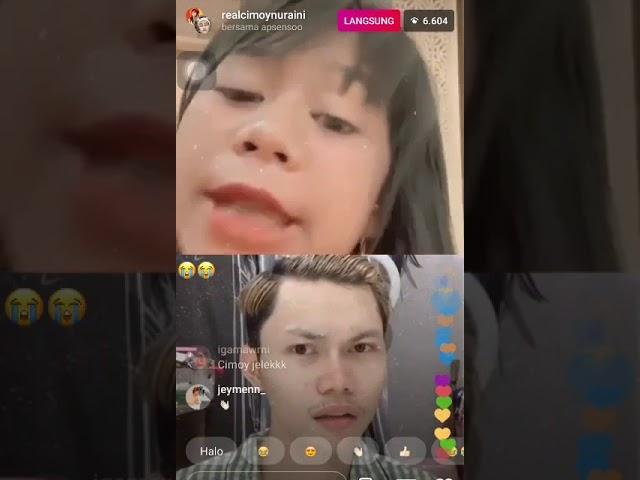 Cimoy pamer payudara di live ig??