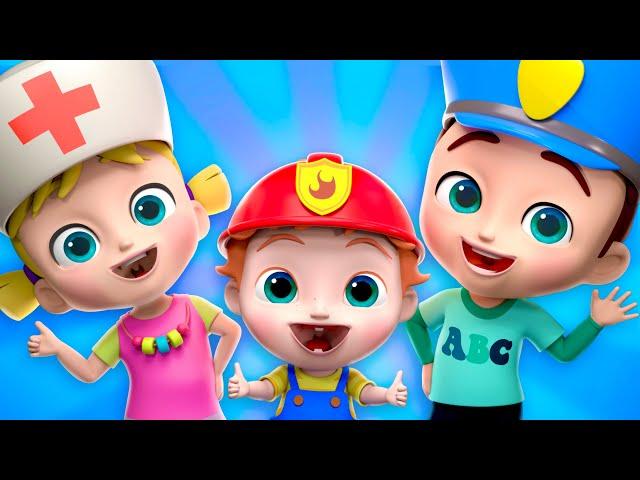 Job profession | Nursery Rhymes & Kids Songs Cartoon