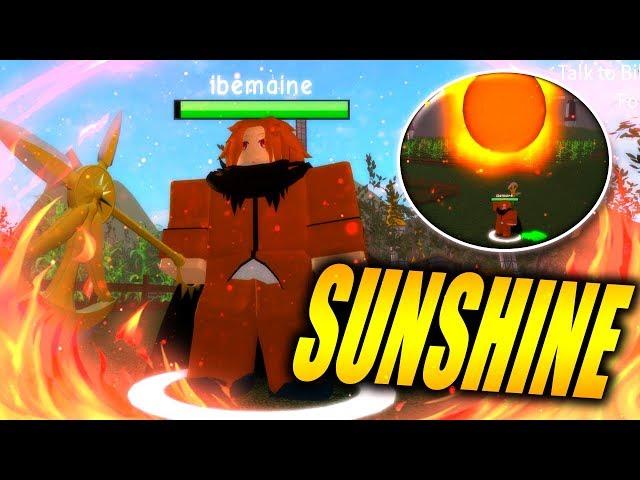 Escanor Sunshine Magic! | Deadly Sins Online New Map Update! Roblox | iBeMaine