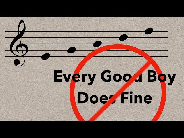 The Worst Way To Learn Note Names