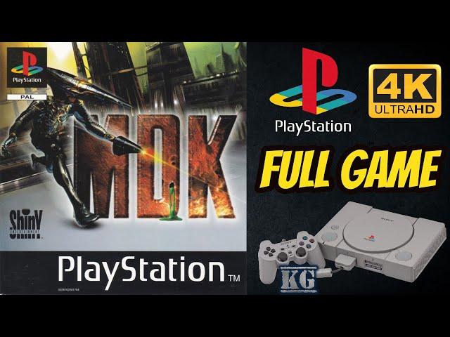 MDK | PS1 | 4K60ᶠᵖˢ UHD| Longplay Walkthrough Playthrough Full Movie Game