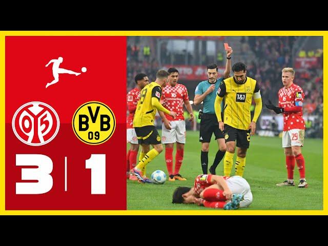 1. FSV Mainz 05 vs. Borussia Dortmund (3-1) | Emre Can sieht rot - Dortmund geht baden…  | FAZIT