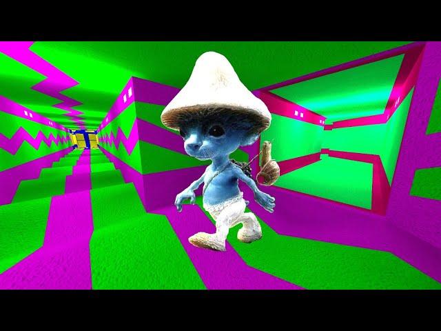 Smurf Cat Nextbot Gmod In Parallax