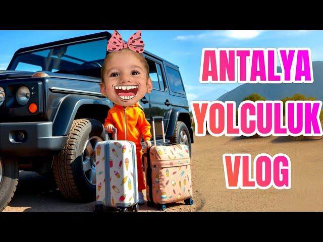 ANTALYA YOLCULUK VLOG 2 - Tatil Yolculuğumuz ve Otele Yerleşme Serüveni