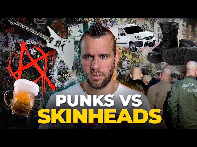 Anécdota #208  - PUNKS vs SKINHEADS