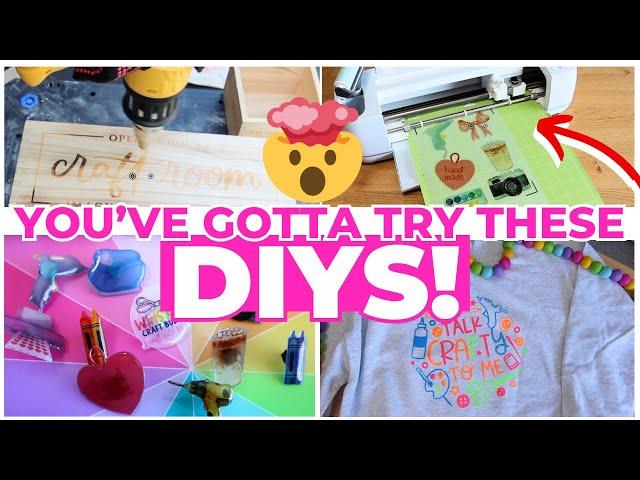 EXCITING NEW Cricut DIYs you'll want to make IMMEDIATELY! 