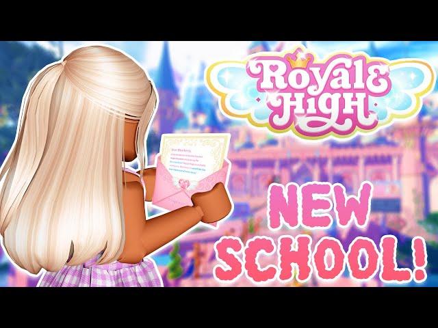  INVITED to the *NEW* ROYALE HIGH CAMPUS!?