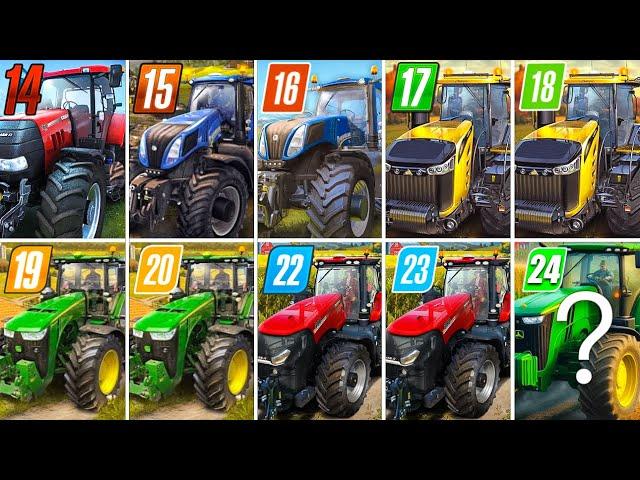 Fs14 vs Fs15 vs Fs16 vs Fs17 vs Fs18 vs Fs19 vs Fs20 vs Fs22 vs Fs23 vs Fs24? | Timelapse |