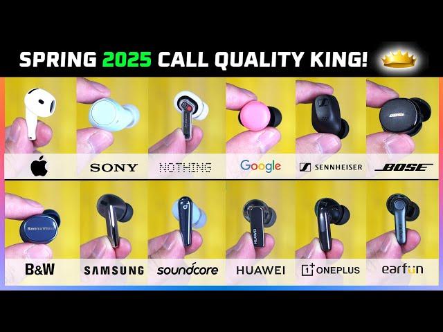 2025 BEST Call Quality Earbuds Ranked!  (Budget to Premium)