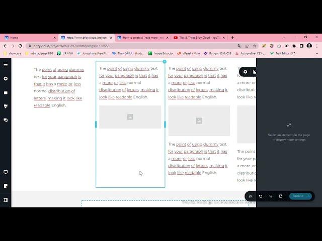 [Javascript + CSS] Create a button read more/read less | Brizy tips and tricks