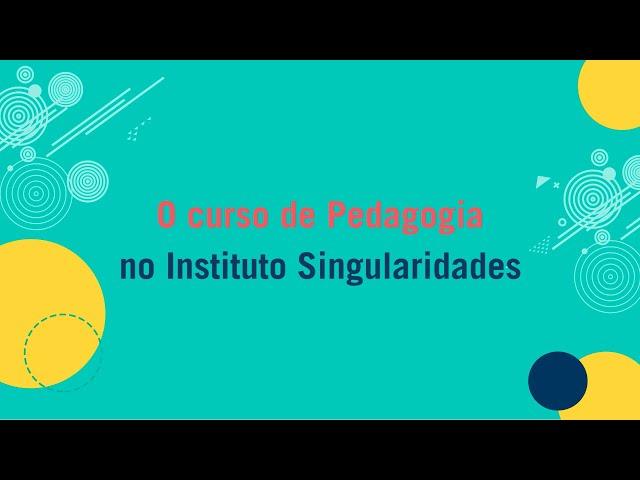 Pedagogia - Instituto Singularidades