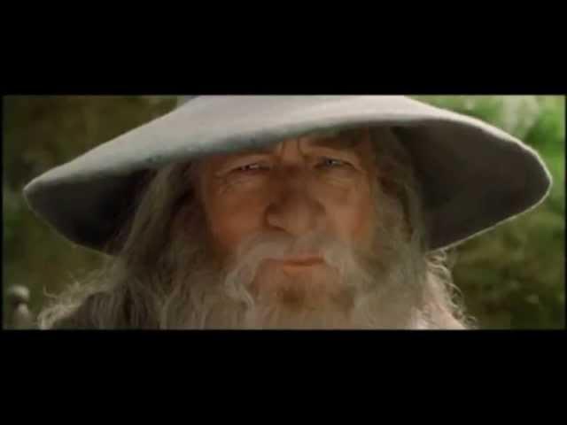 frodo gandalf laugh