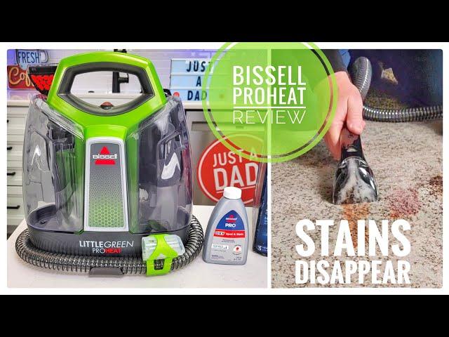 Bissell Little Green ProHeat Pet Carpet Spot Cleaner 2513E REVIEW   Works Great with HEAT!