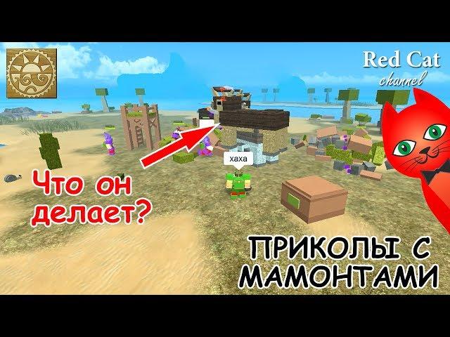 БАГИ И ПРИКОЛЫ С МАМОНТАМИ В БУГА БУГА РОБЛОКС | BOOGA BOOGA ROBLOX | Бесплатный VIP сервер Red Cat.